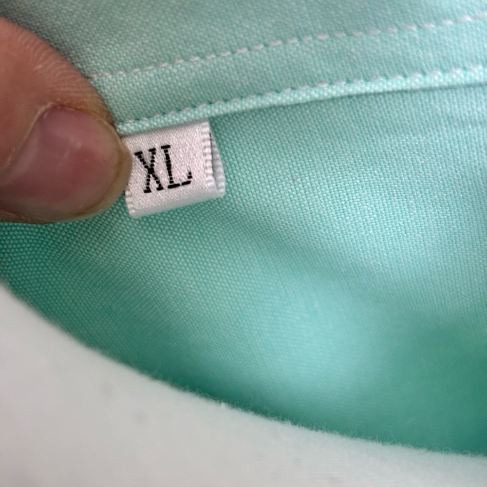 Mint Green Button Down Shirt - Picture 3 of 5